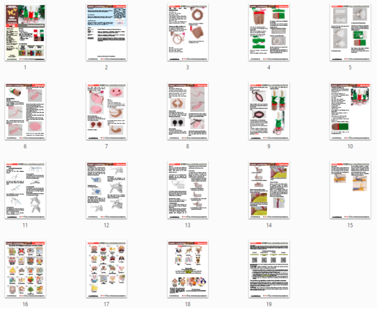 288DE Häkelanleitung Flaschenüberzug Bulle - Hausdeko PDF Zabelina CP
