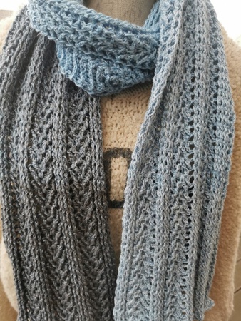 Trendy Tony - Häkelanleitung kuscheliger unisex Schal