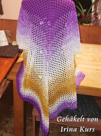 Crochet pattern cardigan or vest 'Papillon' - 2 patterns in one