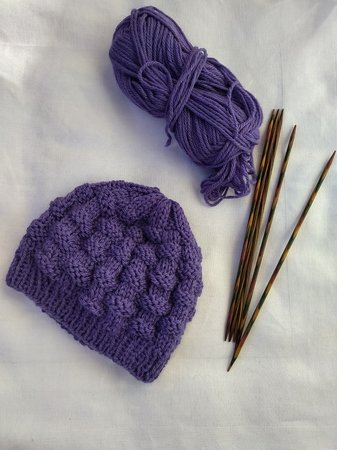 Strickanleitung Mütze Kalter Januar - KU 33 - 55 cm