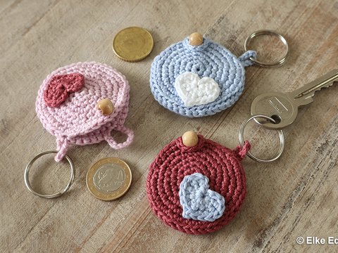 Small Round Bag – Keychain, Gift Bag, Bag Charm