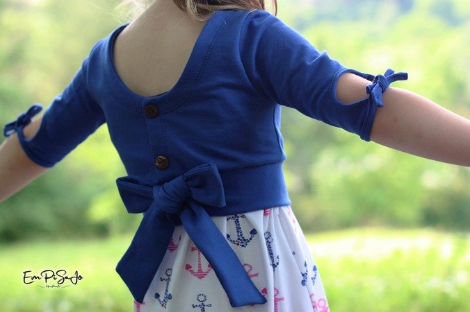 Anleitung Cropped Top Juna / Größe 74 - 158