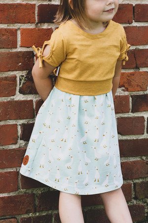 Anleitung Cropped Top Juna / Größe 74 - 158