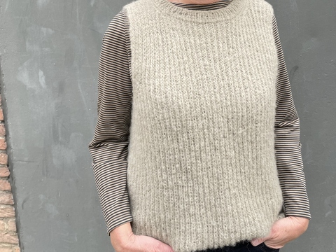 Pullunder Clara Strickanleitung Halbpatent