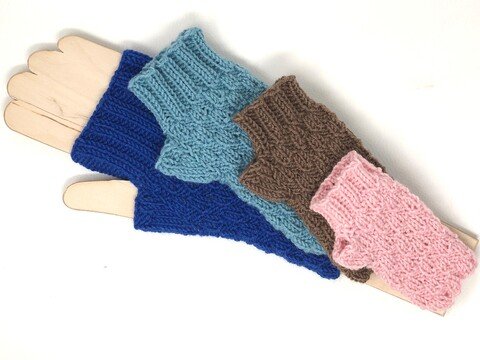 Armstulpen stricken für die ganze Familie