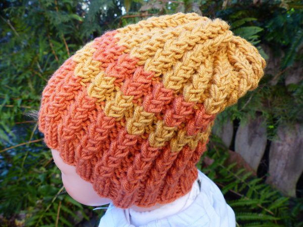 Strickanleitung Mütze "Dezember 2021" Kopfumfang 33 - 55 cm