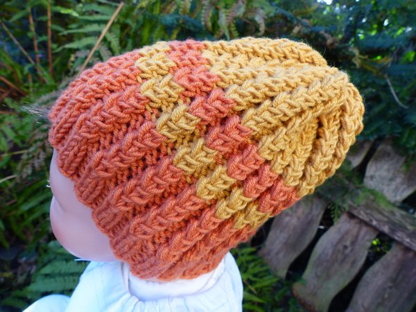 Strickanleitung Mütze "Dezember 2021" Kopfumfang 33 - 55 cm