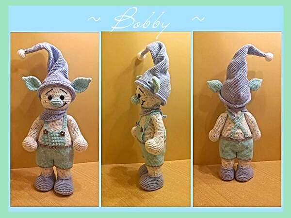 Häkelanleitung / Amigurumi / Bobby