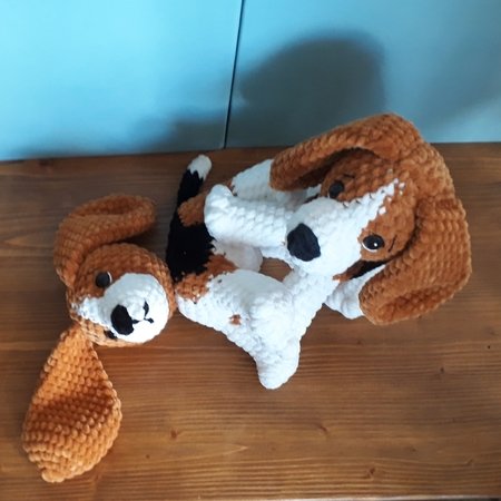 Häkelanleitung Hund Beagle PDF