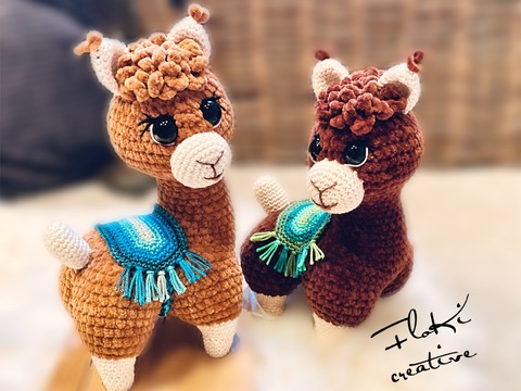 Häkelanleitung Alpaka, alpaca, Lama,  deutsch,  Amigurumi