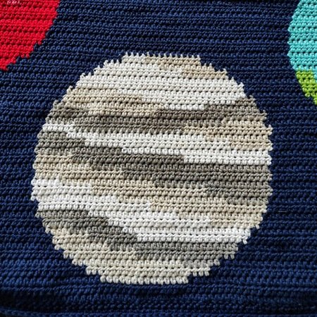 Baby Blanket Space Crochet Pattern