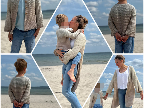 1-Bobbel-Family-Häkeljacke „Cozy Dream“