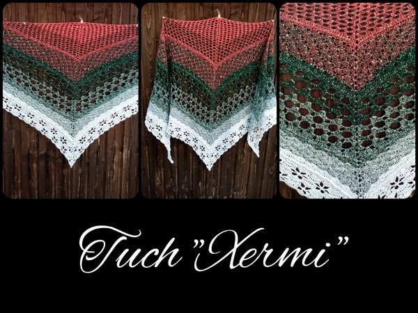 Häkelanleitung - Tuch "Xermi"