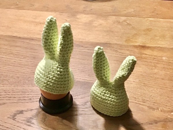 Hasenohren Eierwärmer häkeln