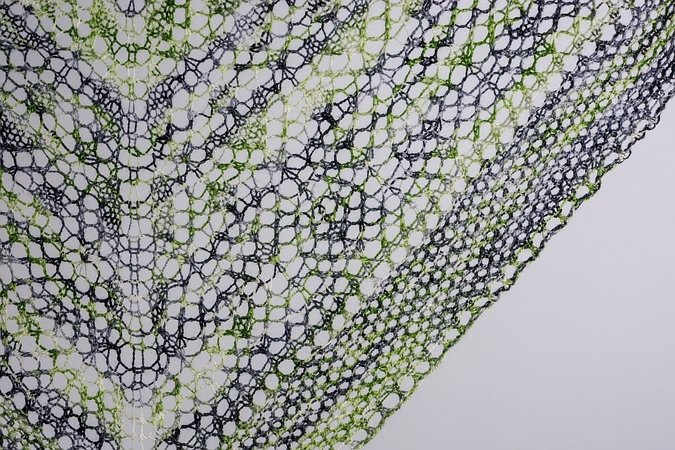 Knitting: Lace Shawl Birkenlicht