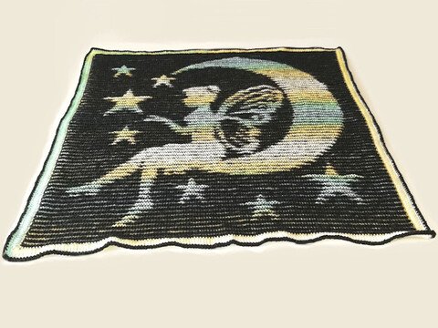 Mondfee Decke Illusionsstricken