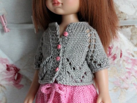 12-inch Dolls Shirt und Pants Knitting Pattern