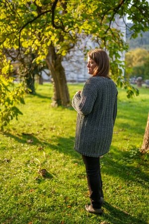 Crochet Pattern Cardigan / Vest / Jacket "Dorea"