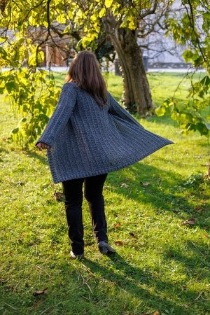 Crochet Pattern Cardigan / Vest / Jacket "Dorea"