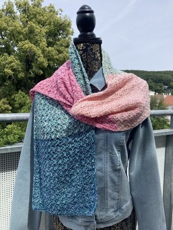 Mad Robin - Häkelanleitung lässiger unisex Schal