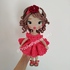 Astrid Doll crochet pattern, Amigurumi doll pattern, Latina doll