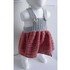 Crochet pattern for an adorable baby strap dress (0-3 months)