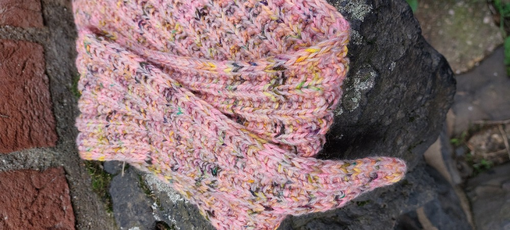 Anleitung, Strickanleitung, ENNA shawl, Minituch, Midituch, Dreieckstuch