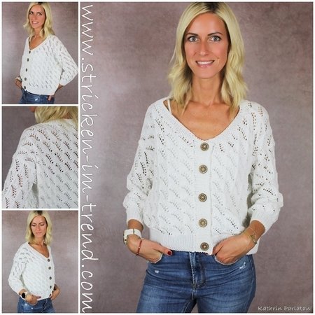 Knitting pattern for vest | Summer vest COTTON MIX #3