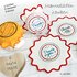 Marmeladenglashauben Stickmuster mit Anleitung - 8 diverse Motive